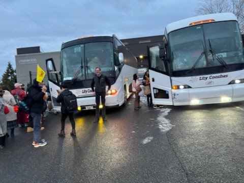 Chinese Group of Seattle sightseeing tour